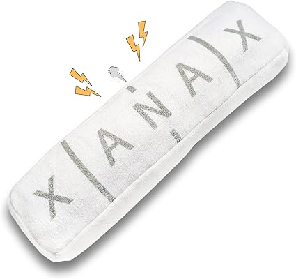 Dog Xanax Squeaky Plush Toy "Chill Pill"