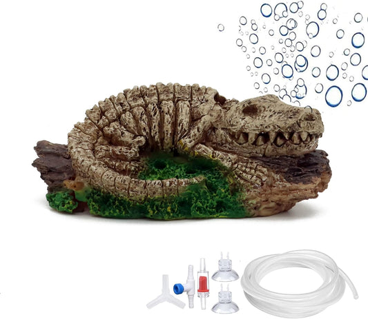 Crocodile Aquarium Air Bubbler