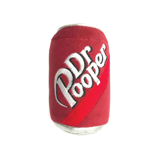 Dog Can Soda Plush Toy "Dr.Pooper"