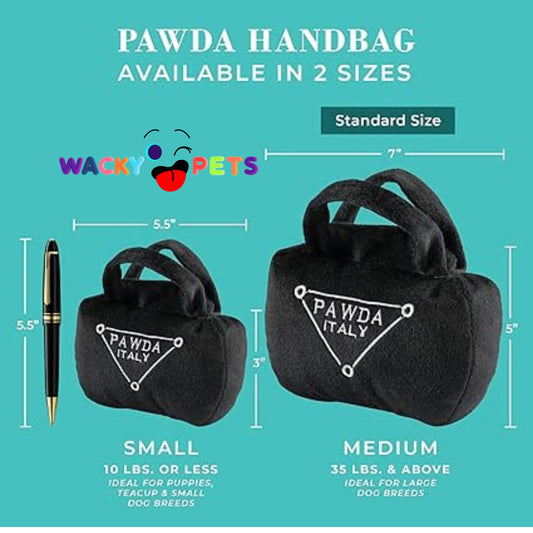 Dog Pawda Toy Purse Plush